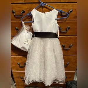 David’s Bridal flower girl dress